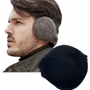 180s Men’s Aztec Ear Warmers Charcoal Black